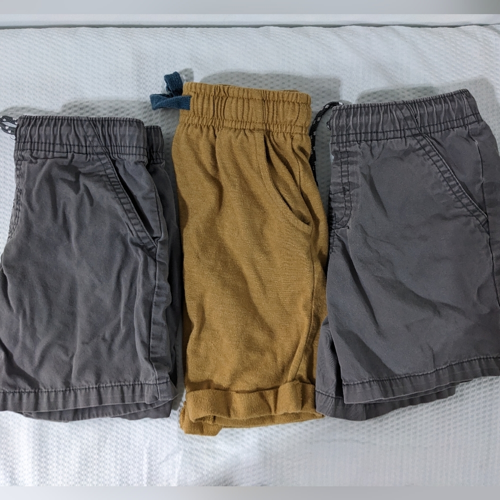 3 Pair Cat & Jack Shorts Size 4T - Picture 2 of 5